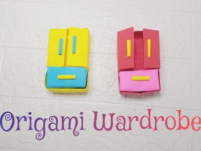 How To Make Origami Wardrobe #origamifunchannel #origami