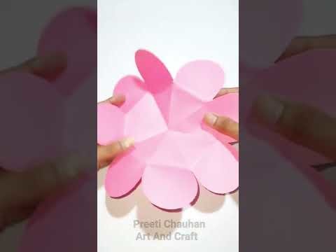 How To Make Paper Basket | Origami Paper Basket | Easy Paper Basket | Cute Paper Crafts #shorts