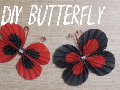How to make paper butterfly|how to make origami butterfly|paper craft ideas|#easyorigami