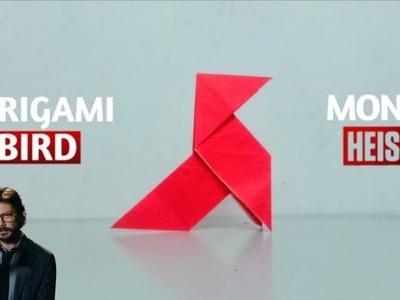 How To Make Professor's Origami Bird from Money Heist | La Casa de Papel | Diy & Crafts Tutorial