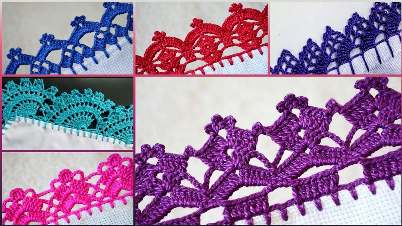 Latest Crochet Lace Patterns Collection By Shagufta's Creation.
