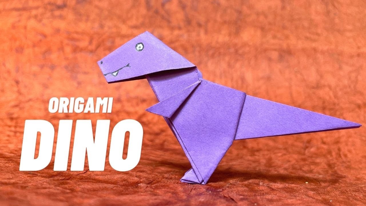 Origami Dinosaur | How to make Paper Dinosaur | Paper Dino | Origami Dragon | InnoVatioNizer