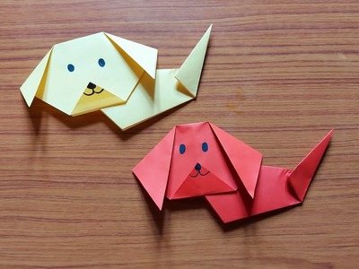 ???? Origami dog || How to make a paper dog || Easy paper craft for kids