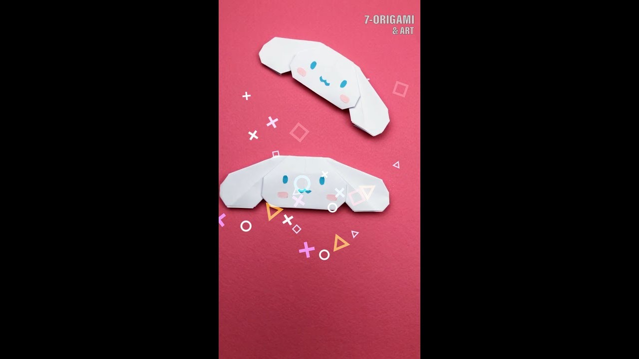 Origami | How to make Paper Cinnamoroll #shorts #origami #cinnamoroll