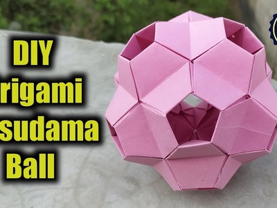 Origami Kusudama Ball Making For Beginners - Kusudama Little Turtle Tutorial @5-Minute Crafts