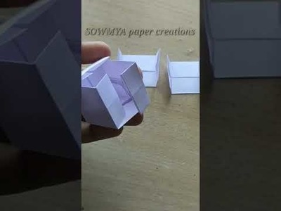 Paper Dice Making. Easy To Make Playing Dice. Without Glue. Dice Making. Dice.paper  #shorts
