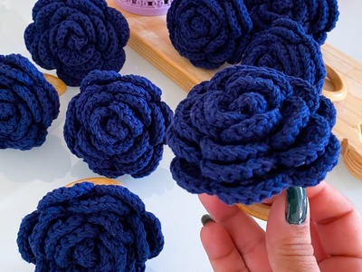Porta guardanapo flor delicado com Juliana Crocheteira #crochê #crochet