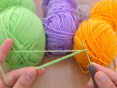 ????SUPER EASY CROCHET KNITTING PATTERN - Very Beautiful and Easy Trend Crochet Model making