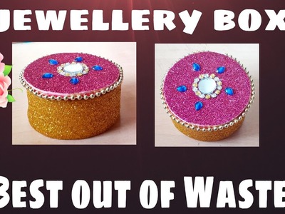 Woww???? Diy Jewellery Box with old bangles,best out of waste????#shorts #youtubeshorts #1minutevideo
