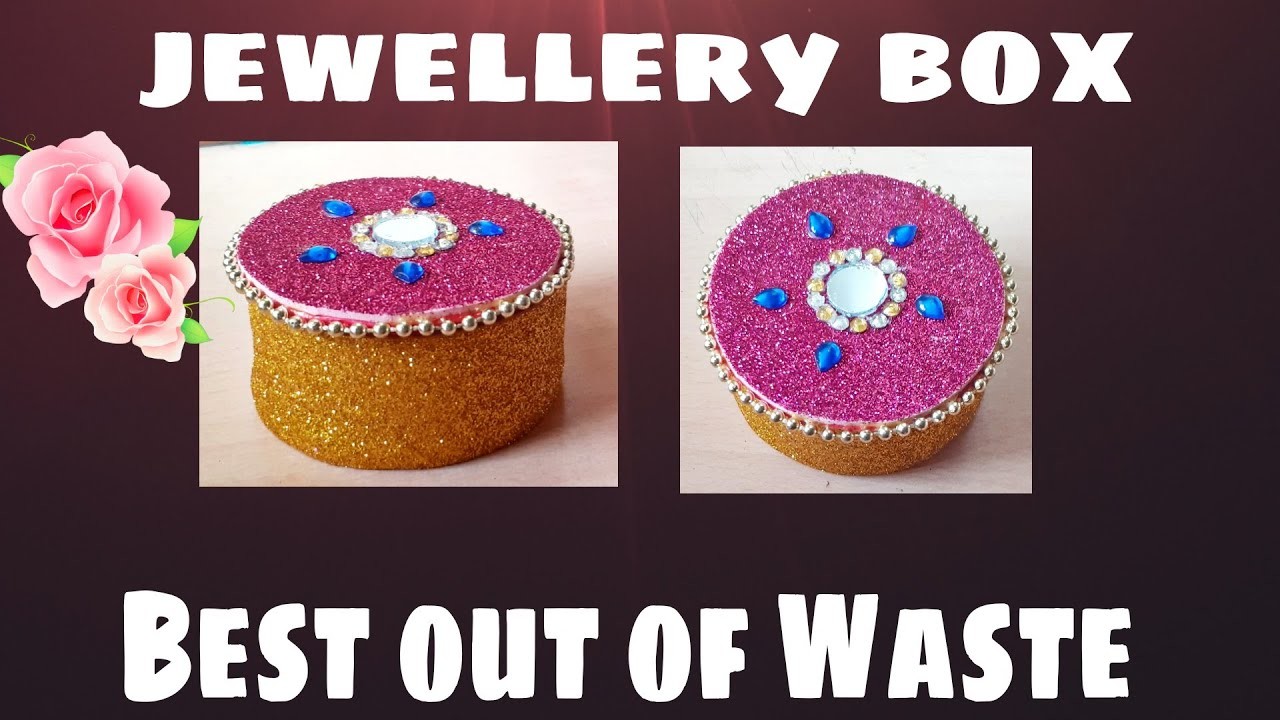 Woww???? Diy Jewellery Box with old bangles,best out of waste????#shorts #youtubeshorts #1minutevideo