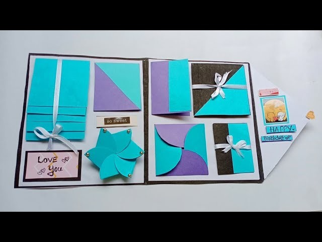 Beautiful Handmade Birthday Greeting Card |Special Handmade Birthday Card ideas|Envelope Card Ideas