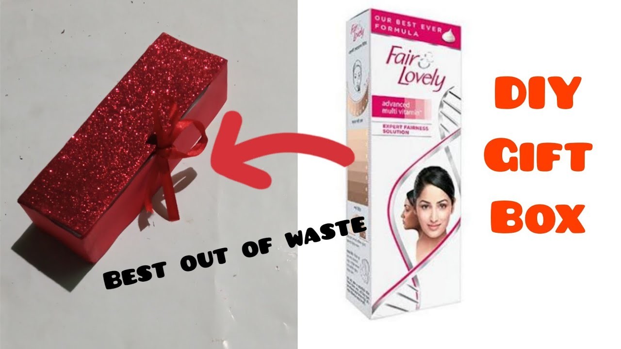 Best out of waste gift ideas.DIY gift box.Handmade gift box ideas@Sucharita Creative corner