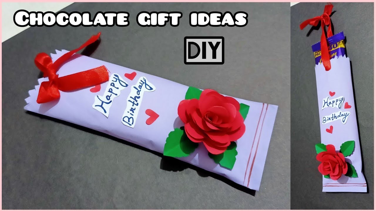 Chocolate gift ideas| diy chocolate gift card ideas| handmade birthday gift card| chocolate gift|