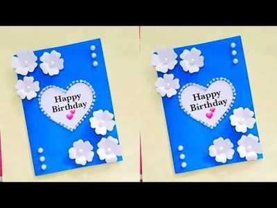 DIY- Cute birthday card making|Handmade Birthday gifts|Birthday card for sister|Diy Birthday card