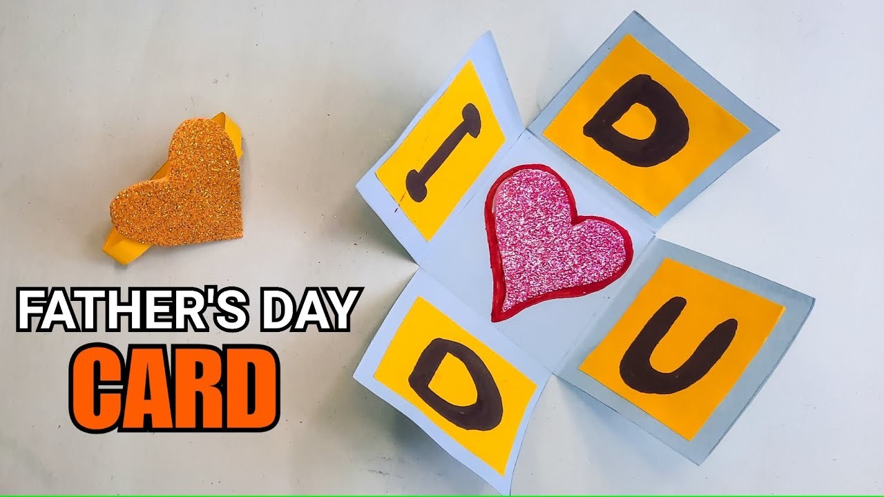 DIY Father's Day Card | Father's Day Gift Idea | Fathers Day Craft #shorts #youtubeshorts #ytshorts