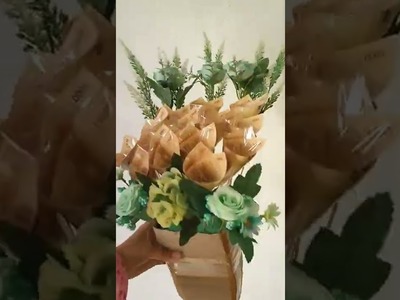 DIY money Bouquet gift idea for Small Business