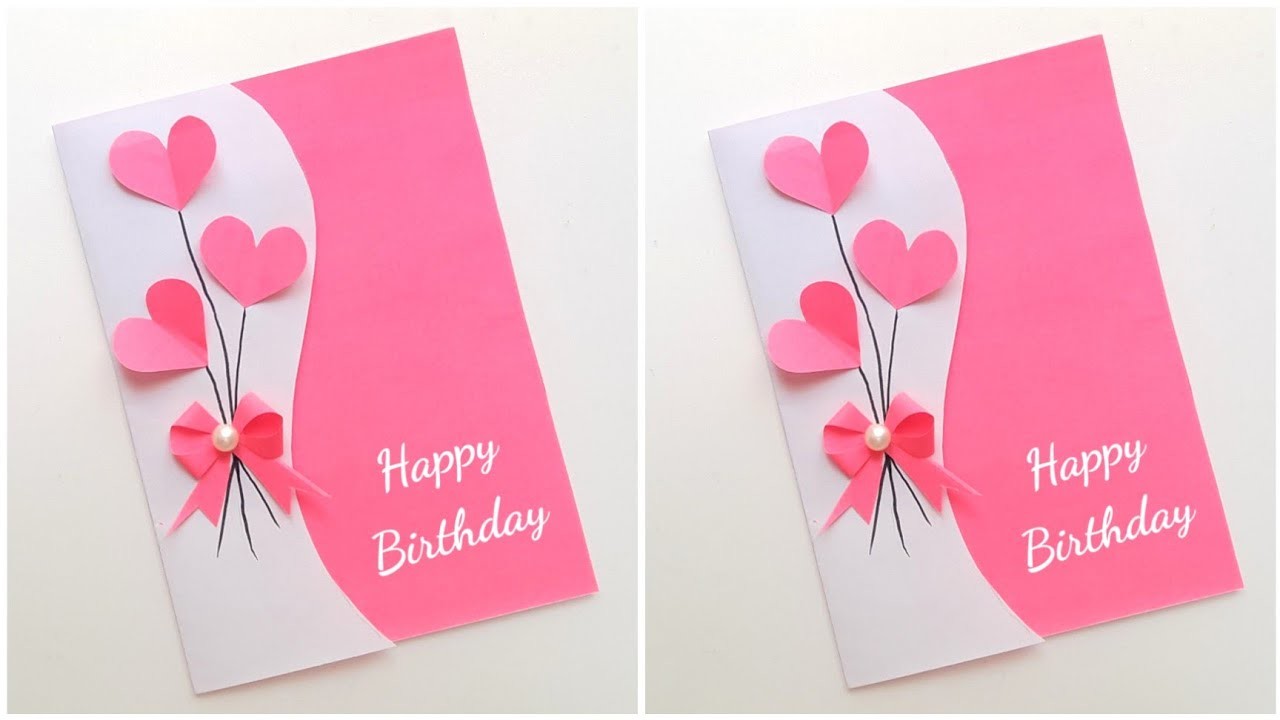 Easy Beautiful ???? Birthday Card 2022 • Birthday greeting card for bestfriend • handmade birthday card