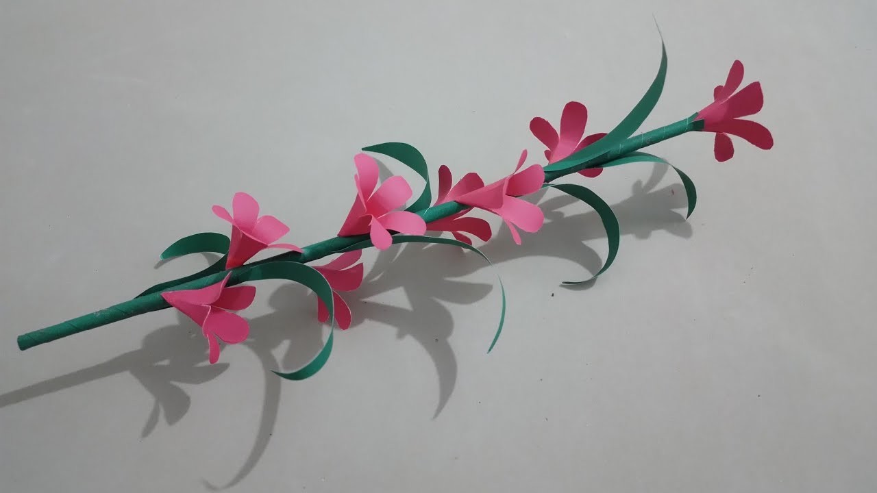 Easy crafts Handmade Paper Flower | DIY Home Decoration Paper Flowers paper flowers.paper craft