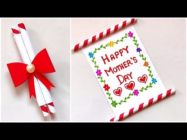 Easy Mother's day card 2022 handmade. DIY Mother's day card ideas. How to make Mother's day card