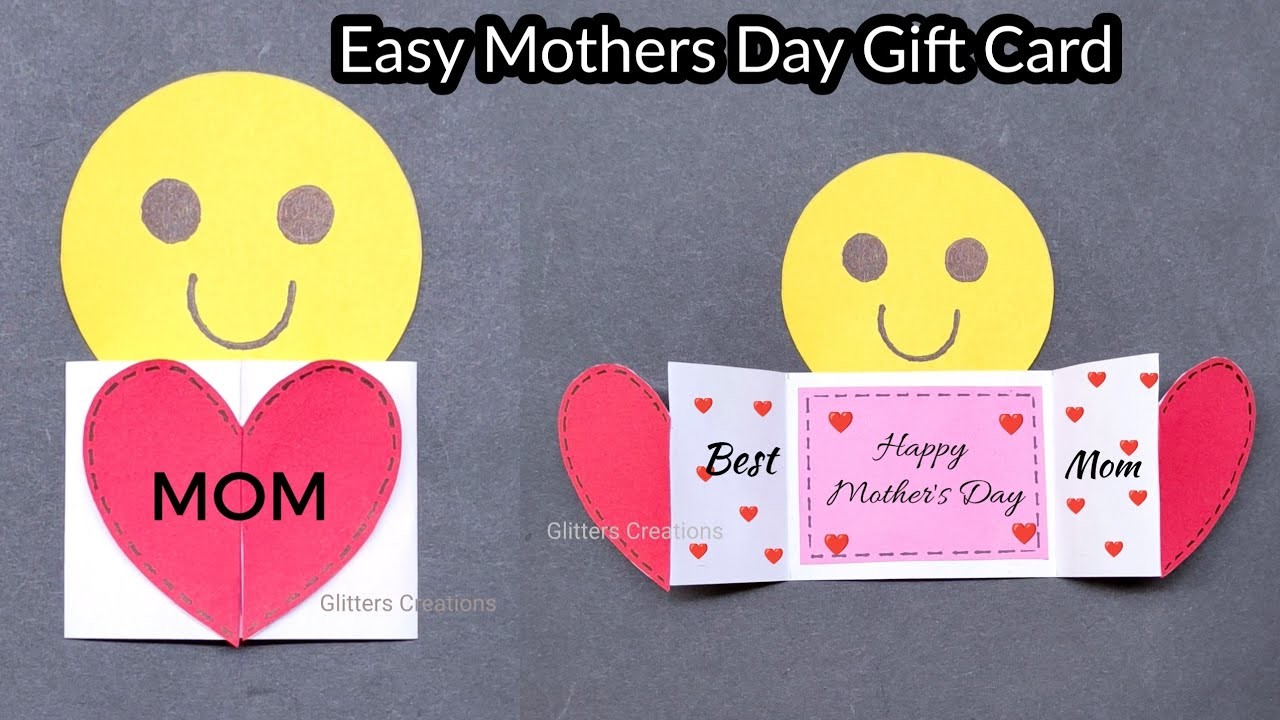 Easy mothers day card idea❤️.mother's day gift ideas.handmade gift ideas for mother's day