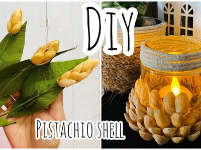 Home Decorating Ideas| Handmade with Pistachios shell | Best out of waste