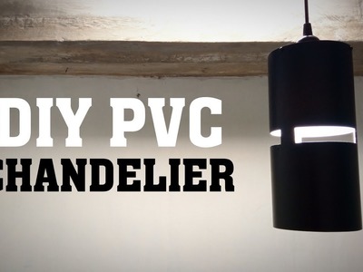 How to Make Chandelier Lamp Shades | Creative DIY Lighting Ideas from PVC Pipe
