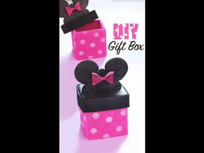 Minnie Mouse Gift Box | DIY Gift Box Ideas | Gift Ideas (1-minute video)