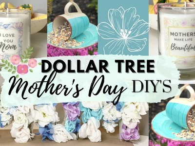 NEW DOLLAR TREE DIY Craft Ideas | Mother’s Day Gift and Decor Ideas | DIY Gifts