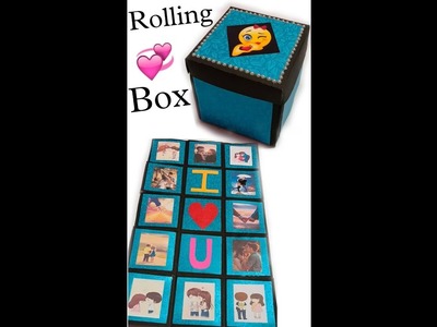 Photo Rolling Box | Birthday Anniversary Gift Idea | Best Gift Idea | Handmade Gift Idea