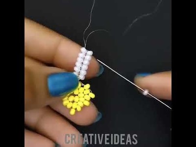 Top Standard flower earrings design handmade jewelry | creative ideas #shorts