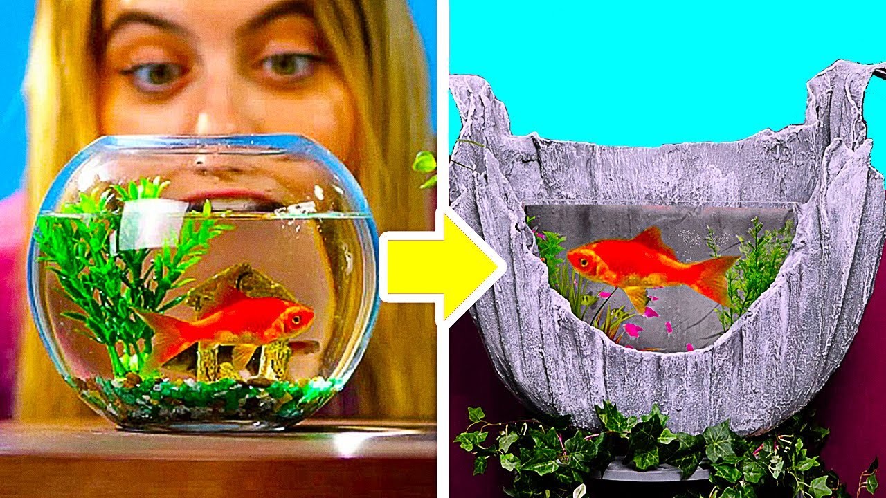 DIY AQUARIUMS and FOUNTAINS you can build for your home