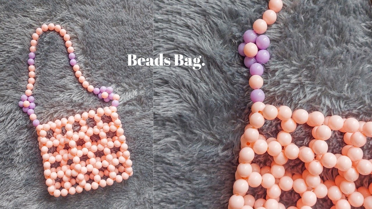 DIY Beaded Bag | Tutorial Tas Manik | Beads Bag | Pearl Bag