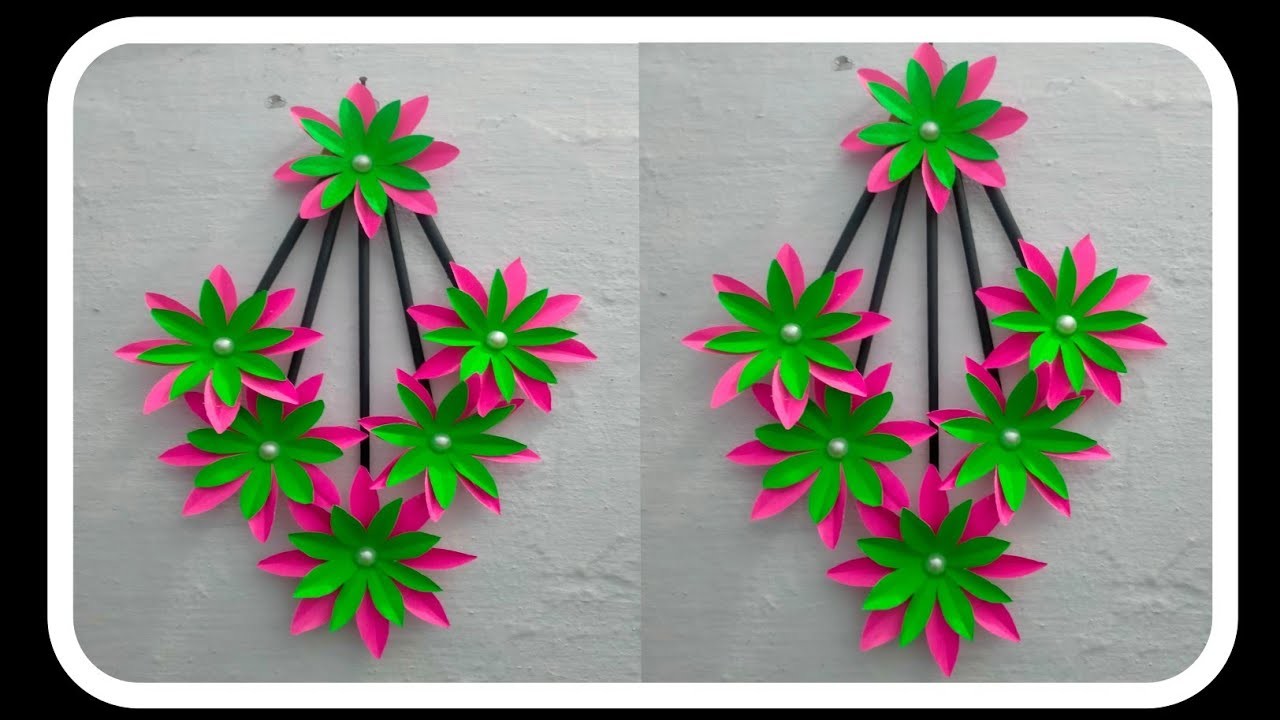 Diy beautiful Wall Hanging craft || Easy papar craft ||Paper Crafts for Home decoration