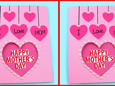 DIY Mother's Day card. Mother's Day card making. handmade card for Mom.Birthday Cards