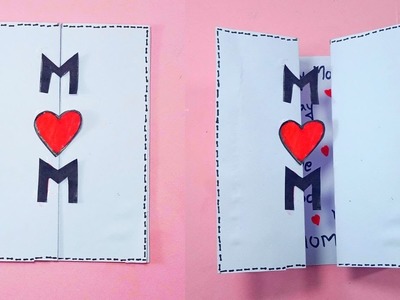 DIY Mother's day greeting card • easy & beautiful card for mother's day • mother's day gift ideas