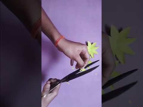 DIY paper craft.paper flower.paper craft ideas.#shorts #sanita craft and creations