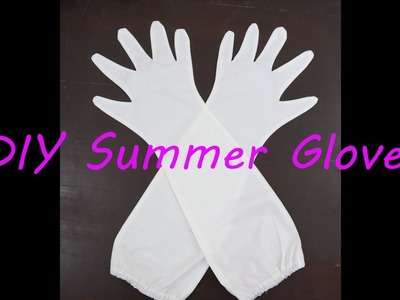 DIY Summer Gloves. free pattern