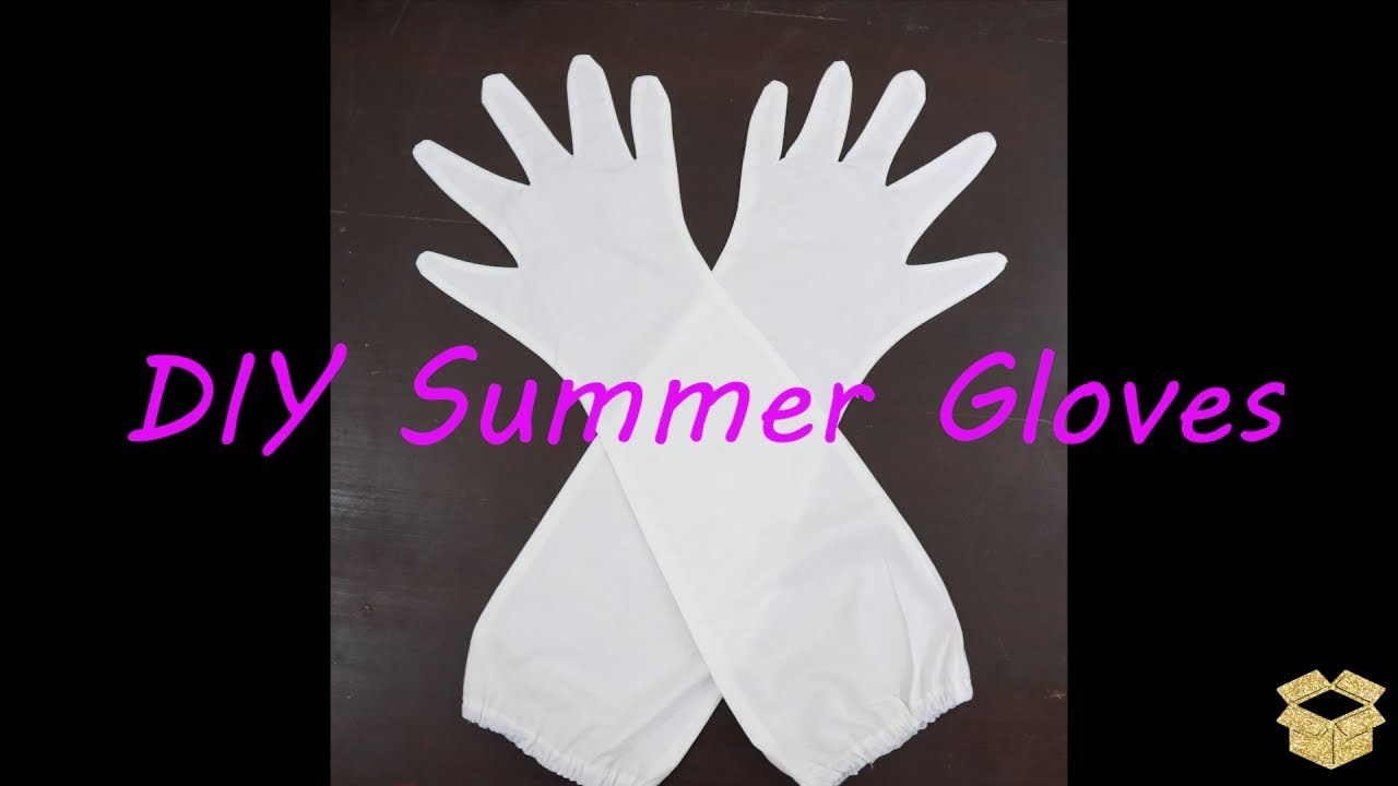 DIY Summer Gloves. free pattern