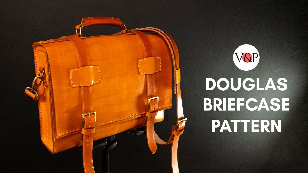Douglas Leather Briefcase DIY (Pattern in Description)