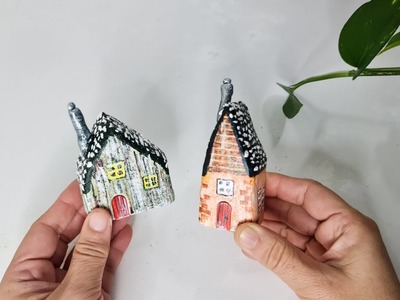 Easy Miniature House DIY Craft Ideas