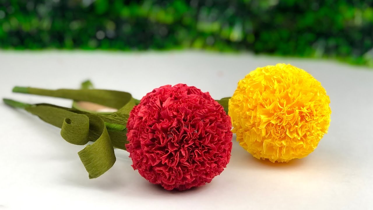 Flower Making With Paper | Home Decor | Paper Flower | Paper Flower Making | Paper Craft | Craft