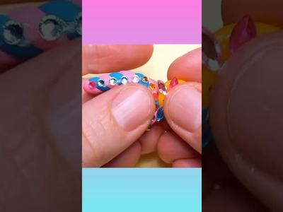 How to Make a Miniature Necklace with Clay #shorts #viral #clay #miniature #diy #barbie #necklace