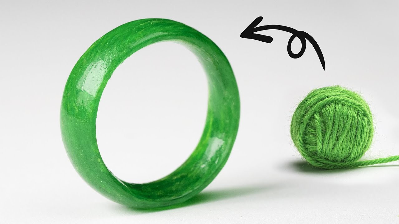 How to Make an Emerald Ring with Woolen