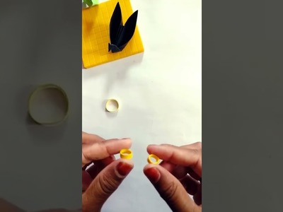 How to make quilling strip Ring idea ????#creatingforindia #quilling  #trending ????