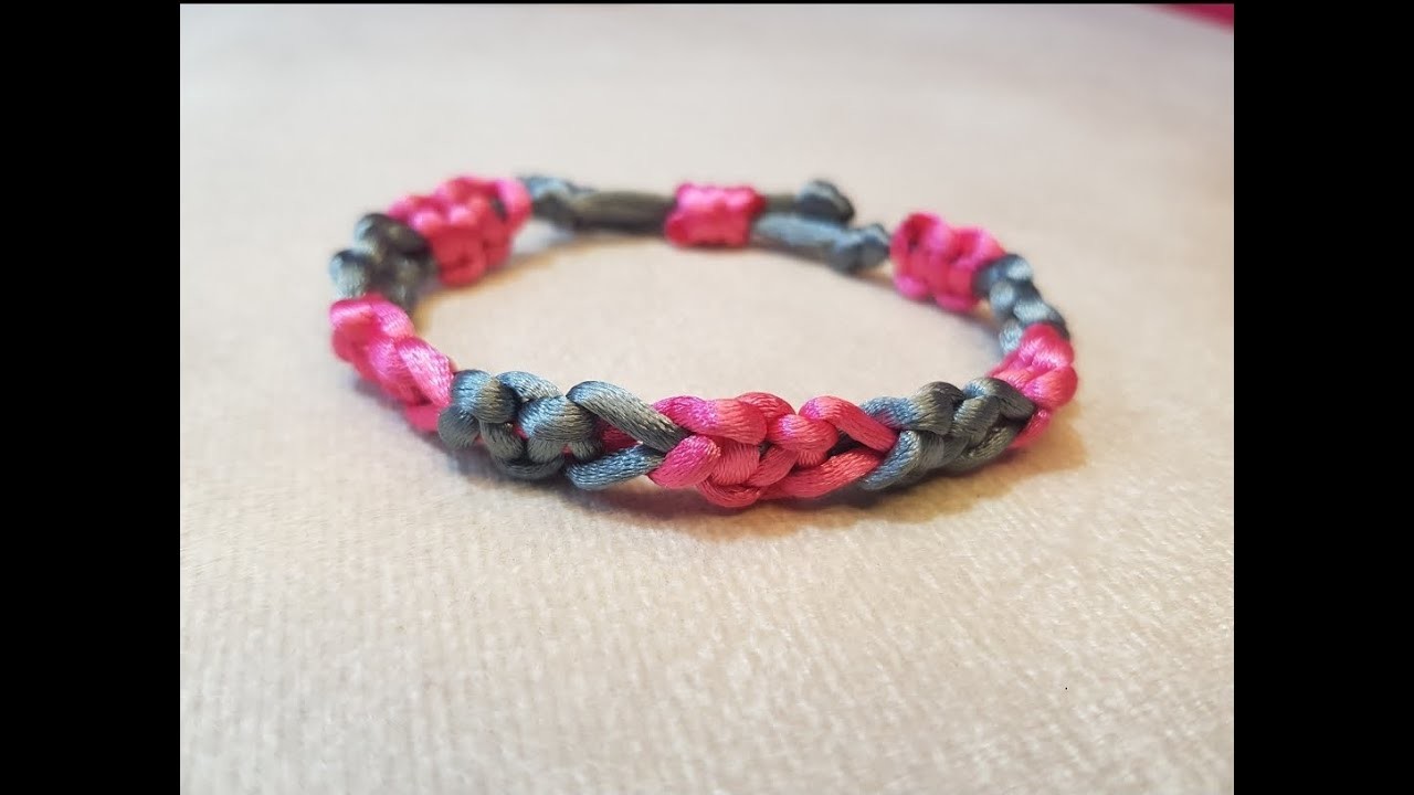 Simple friendship bracelet tutorial. Make your own friendship bracelet