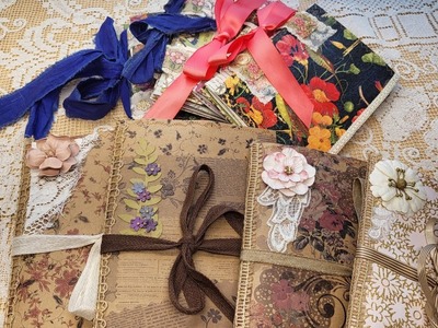 Single Signature Forest & Garden Handmade Journals