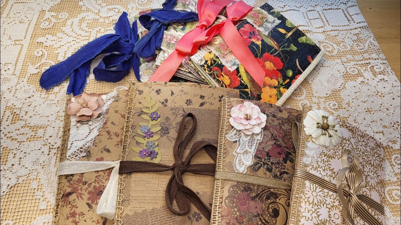 Single Signature Forest & Garden Handmade Journals