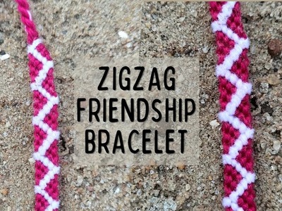 Triangle Simple Zigzag Line Macrame Friendship Bracelet Tutorial | Beginner Tutorial