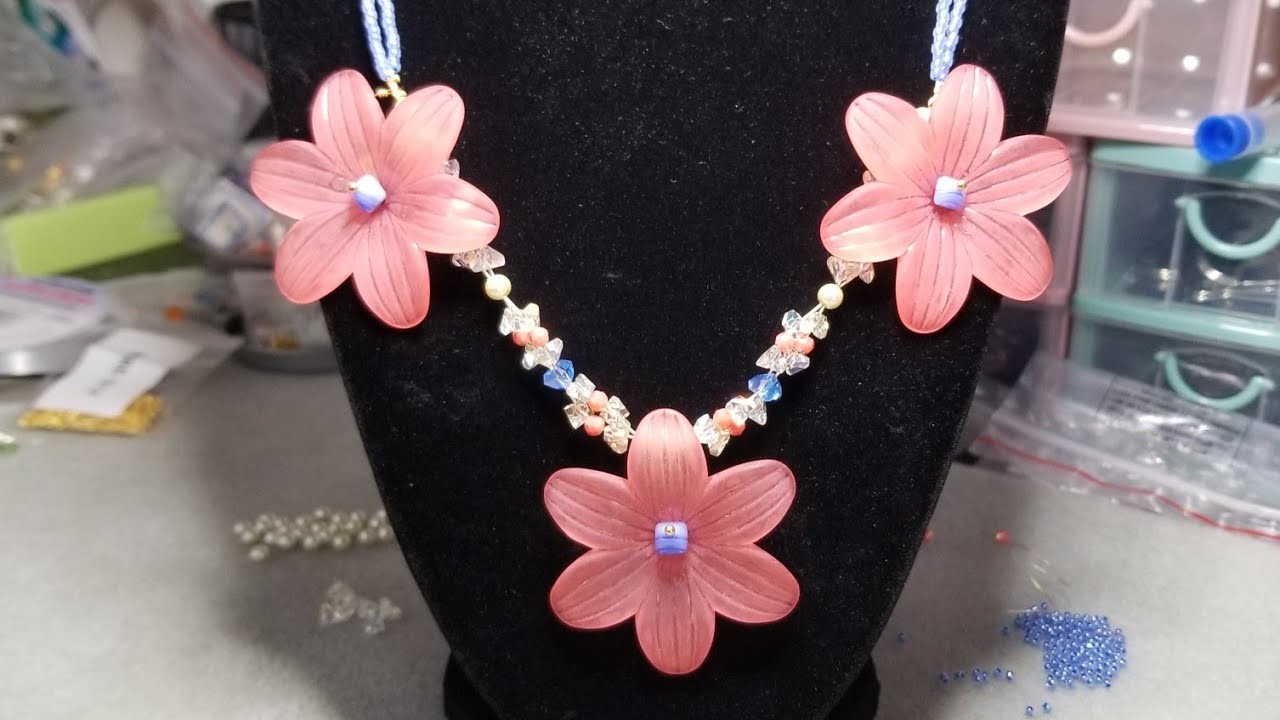 (Tutorial)Fun Summer Necklace & How to Prevent Tarnishing 5.7.22