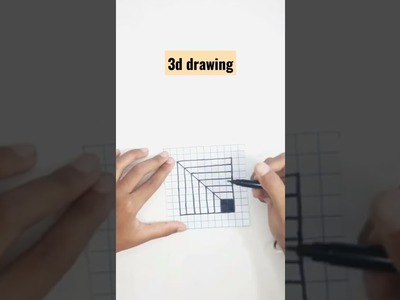 3dr drawing easy||illusion art #3dart #illusion #shorts